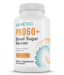 PRO60+ Blood Sugar Reviver bottle