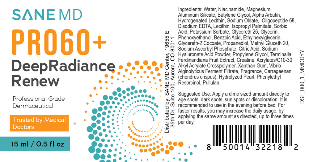 Nerve Renew Supplement Label