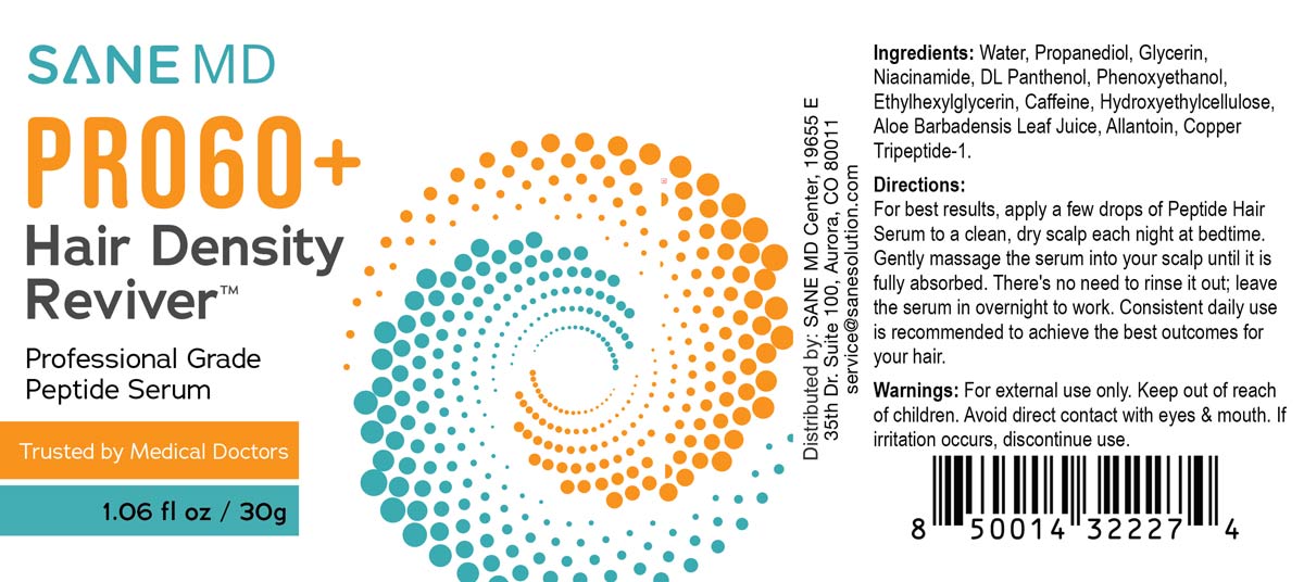 Nerve Renew Supplement Label