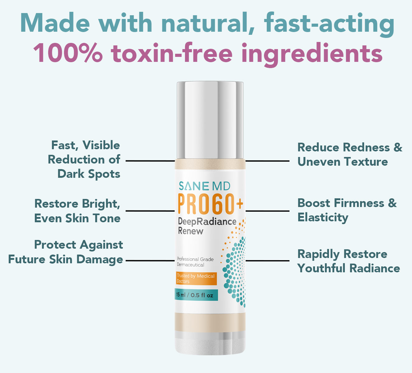 100% drug-free ingredients capsule