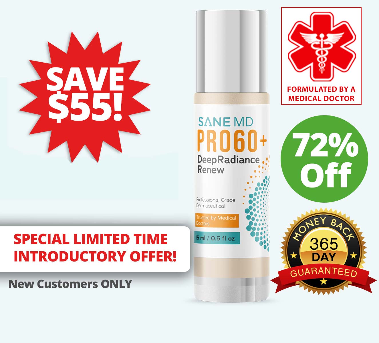 SANE MD VITAAE One bottle