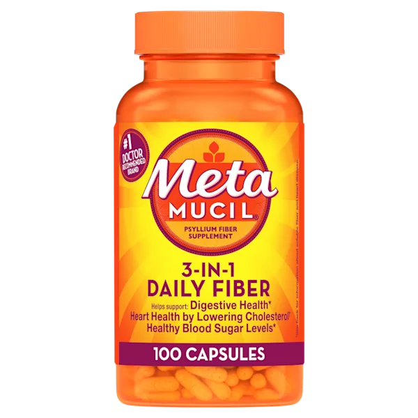 Metamucil Psyllium Fiber Capsules