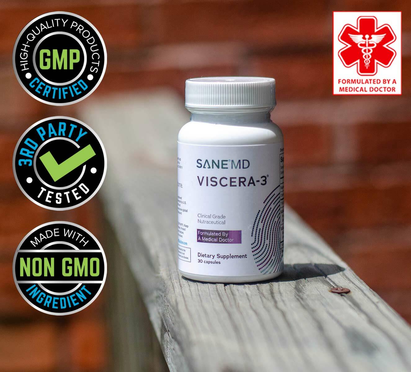 SANE MD Viscera-3 One bottle