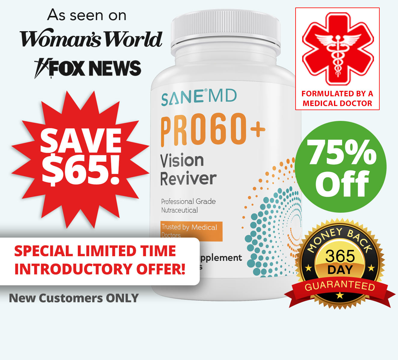 SANE MD VITAAE One bottle