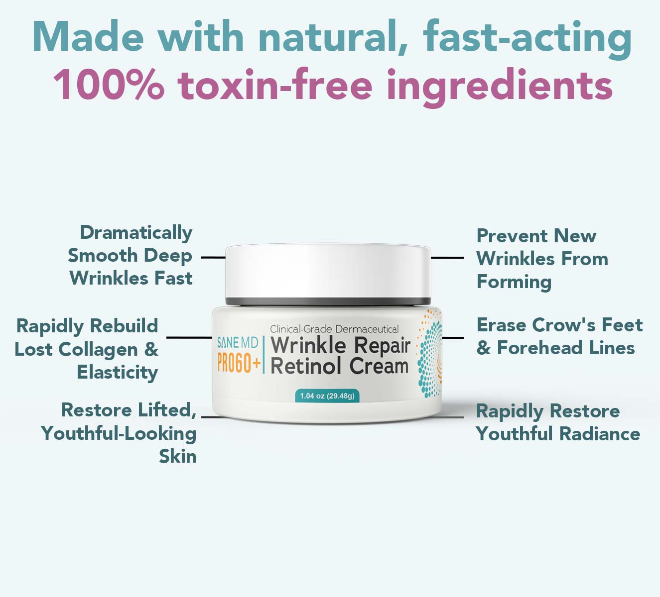 100% drug-free ingredients capsule
