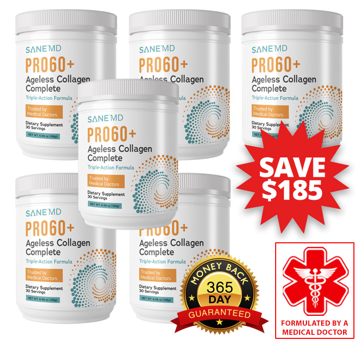 Bottle of PRO60+<sup>™</sup> Vision Reviver