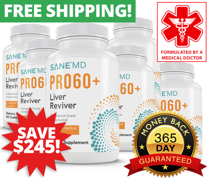Bottle of PRO60+<sup>™</sup> Vision Reviver