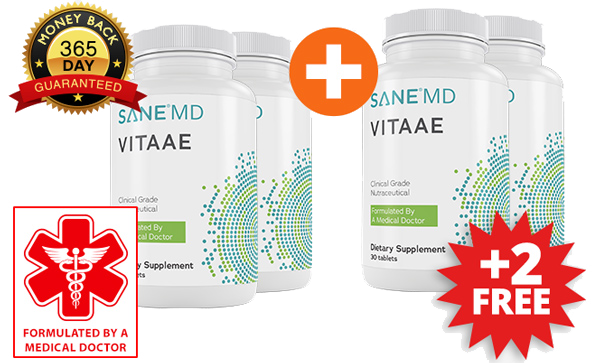 2 Bottles + 2 FREE SANE:MD Vitaae™