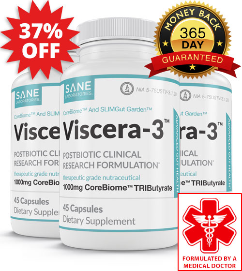 3 Bottles of SANE Viscera-3