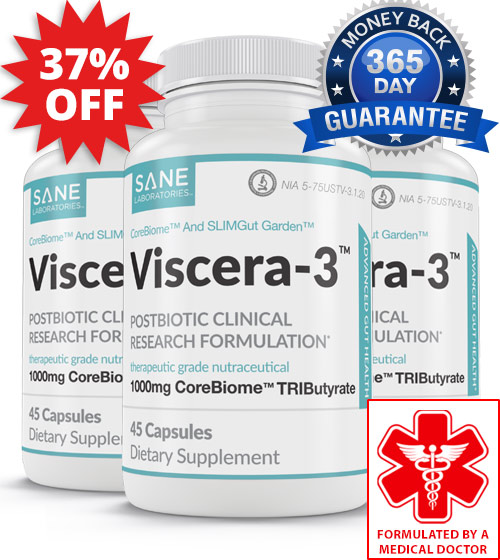 3 Bottles of SANE Viscera-3