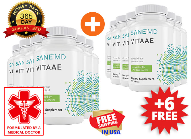 Buy 6 - Get 6 FREE SANE Vitaae