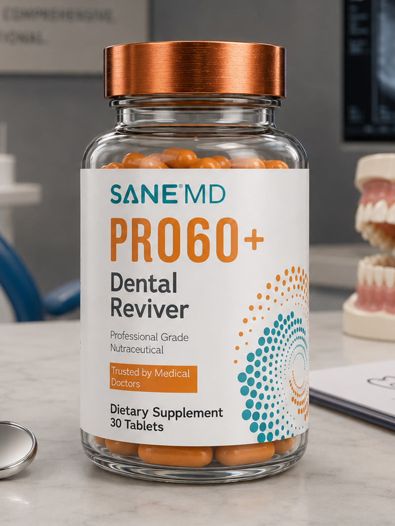 PRO60+ Dental Reviver bottle