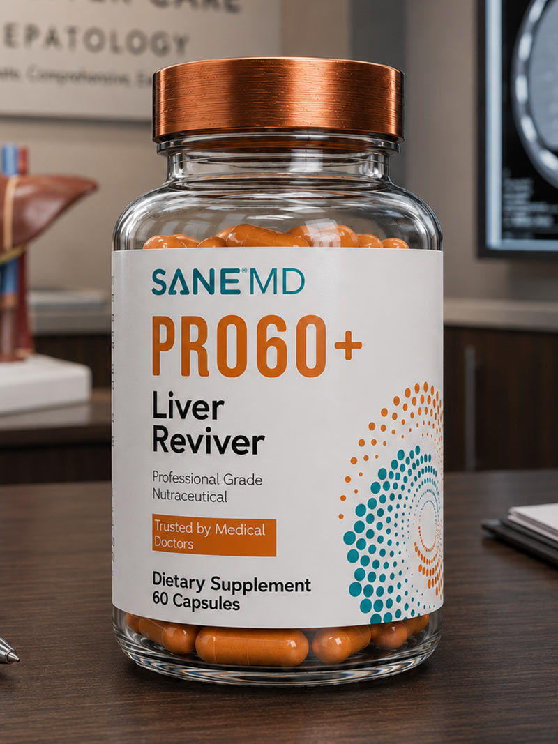 PRO60+ Liver Reviver bottle