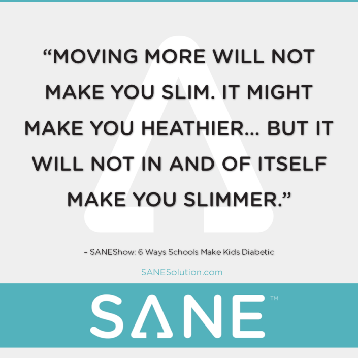 Starvation Is NOT Healthy. Stop counting calories & go #SANE w/me at http://SANESolution.com