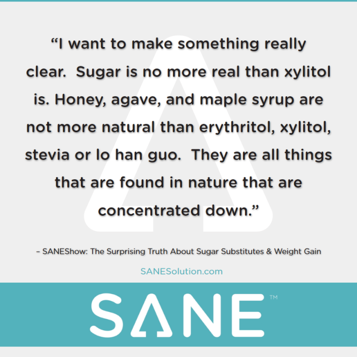 Starvation Is NOT Healthy. Stop counting calories & go #SANE w/me at http://SANESolution.com