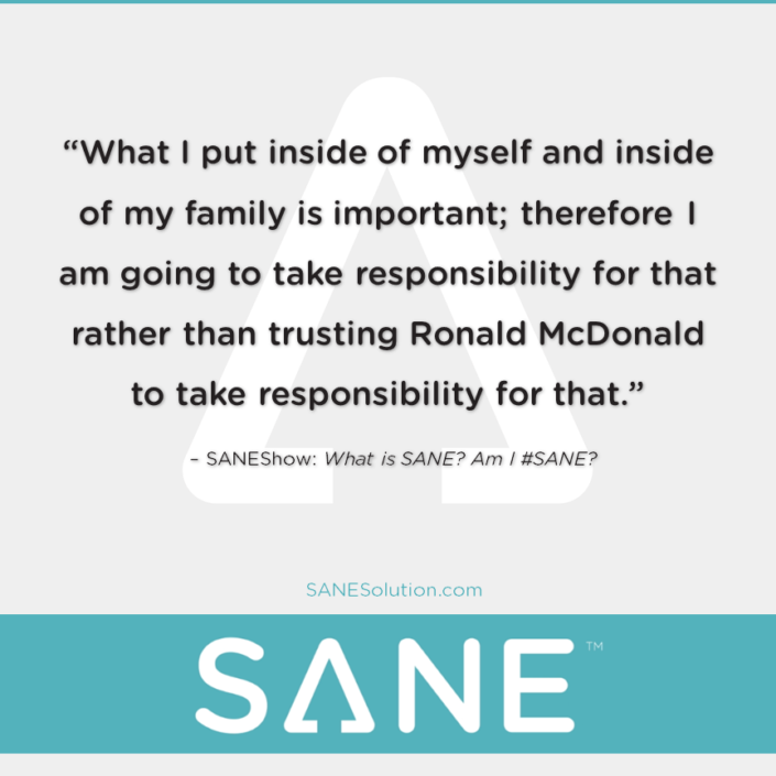 Starvation Is NOT Healthy. Stop counting calories & go #SANE w/me at http://SANESolution.com