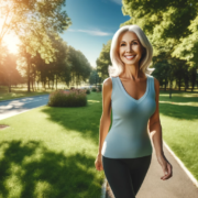 An image of a woman walking for setpoint Mood and Energy Boost