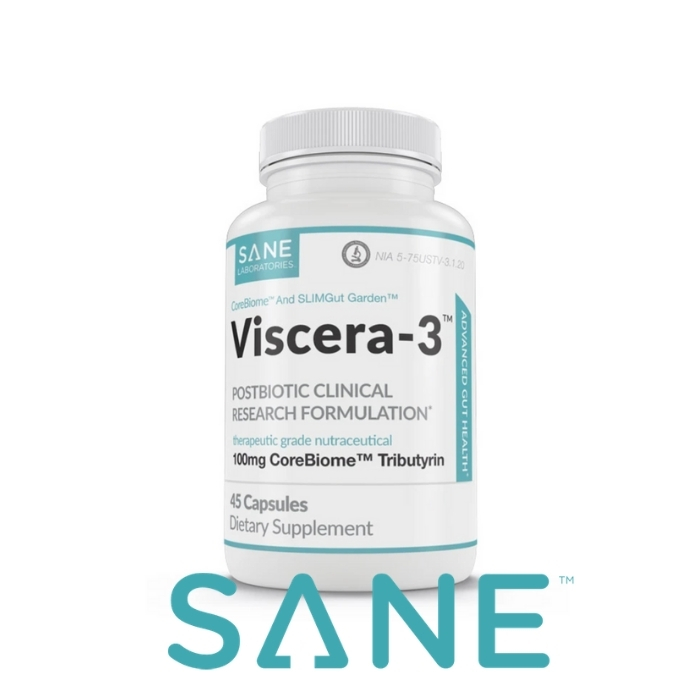 An image of a bottle of viscera-3 supplement.